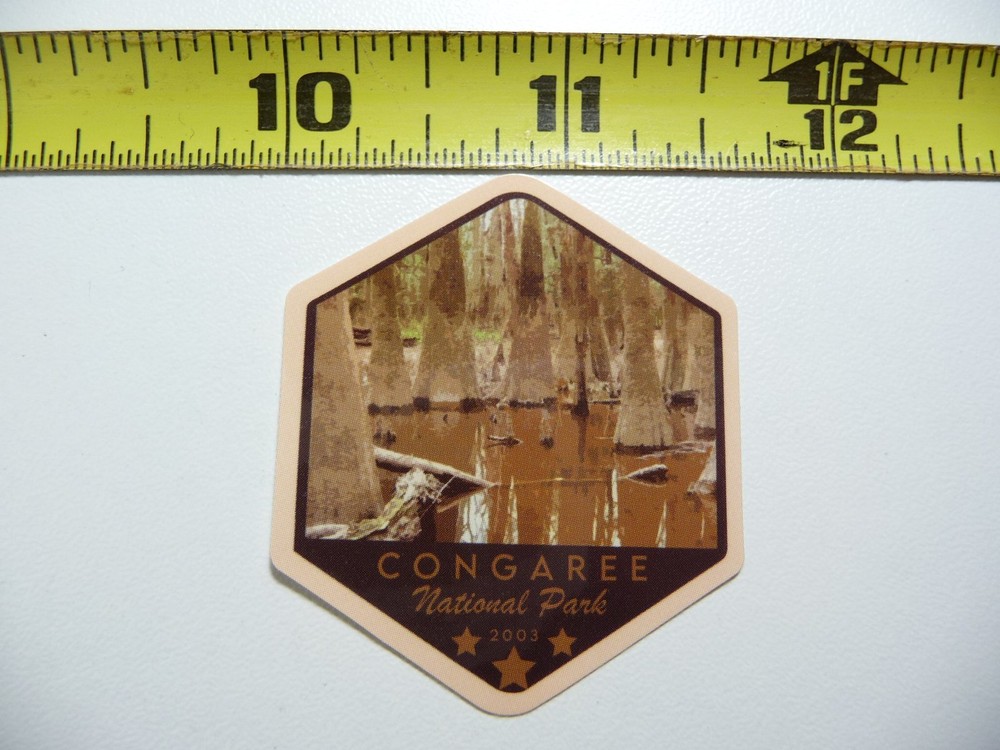 CONGAREE NATIONAL PARK DECAL STICKER NPS SYSTEM GLOSSY VACATION