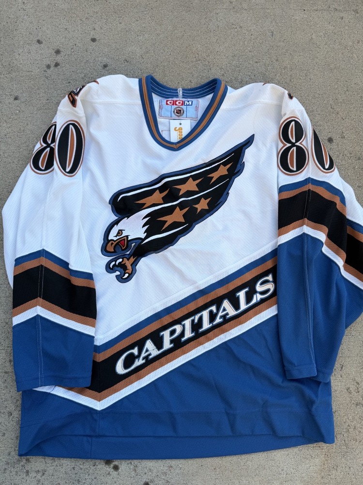 Vintage Washington Capitals Custom Jersey Size L