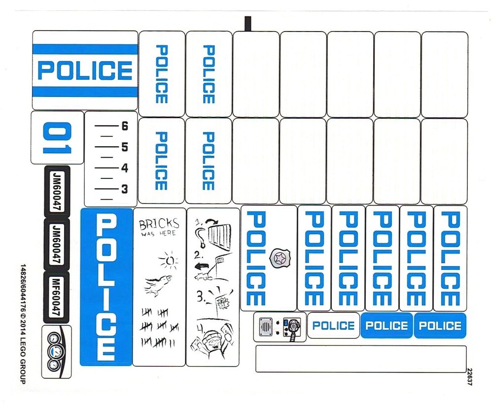 LEGO CITY: Police Station (60047)