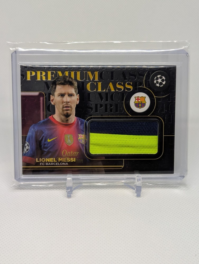 2024-25 Topps UEFA Club Competitions Lionel Messi Premium Class 06/10 Barcelona