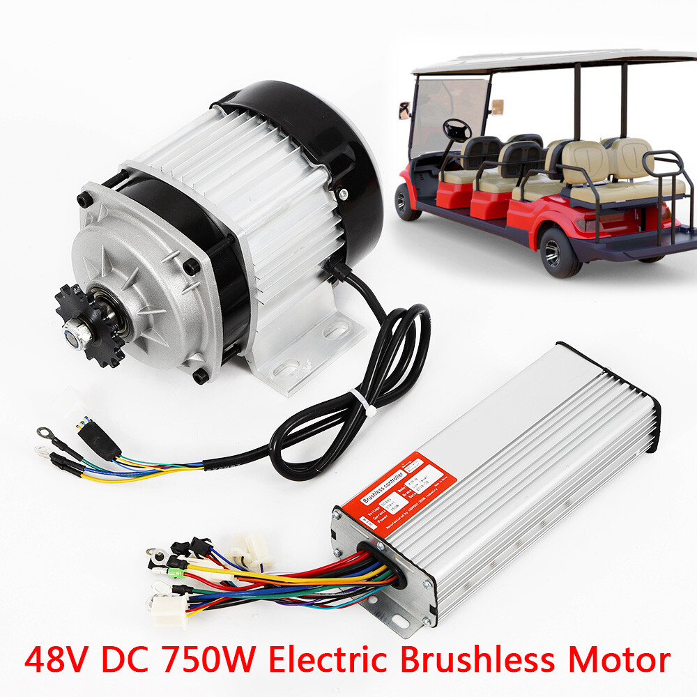 Electric Brushless Motor Kit 750W 48V DC For E-bike Scooter Bicycle Conversion