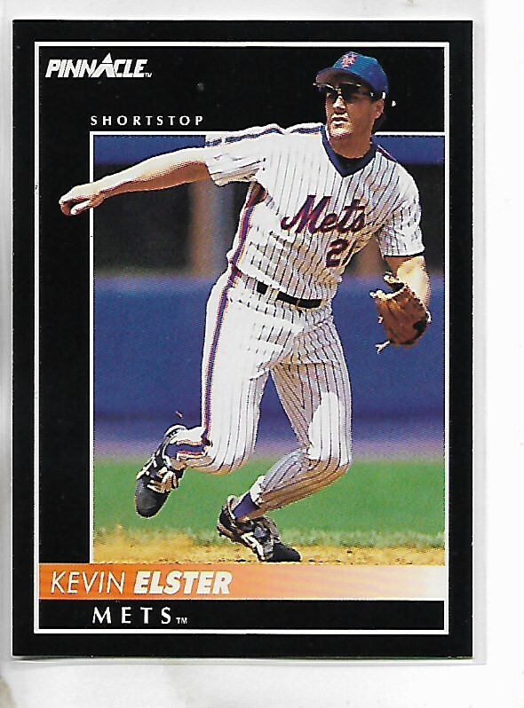 1992 Pinnacle Series 1 Kevin Elster Card # 89