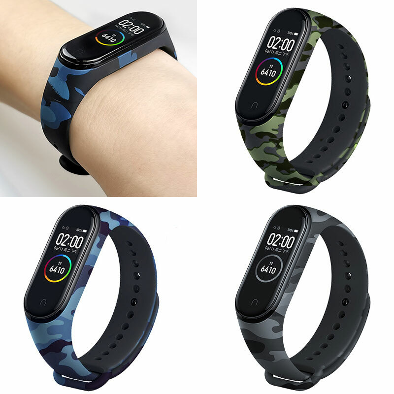Xiaomi Mi Band 3 or 4 Fitness Bracelet Sport Wristband Watch Strap Waterpro