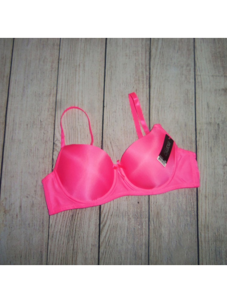 MAMIA Intimates Pink Polyester Everyday T-Shirt Bra Size: 34C