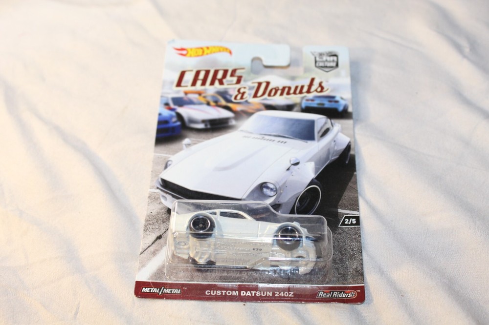 Hot Wheels Car Culture Cars & Donuts Custom Datsun 240z Real Riders