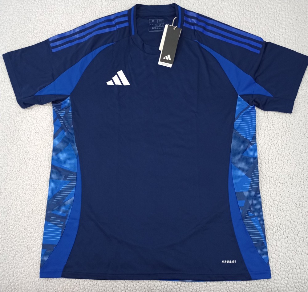 Adidas Men TIRO 24 Competition Match Soccer Navy Training Jersey Size XL