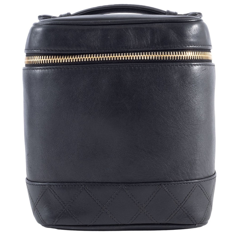 Chanel Bicolor Levannity Lambskin Pouch Small Bag A01619 728537