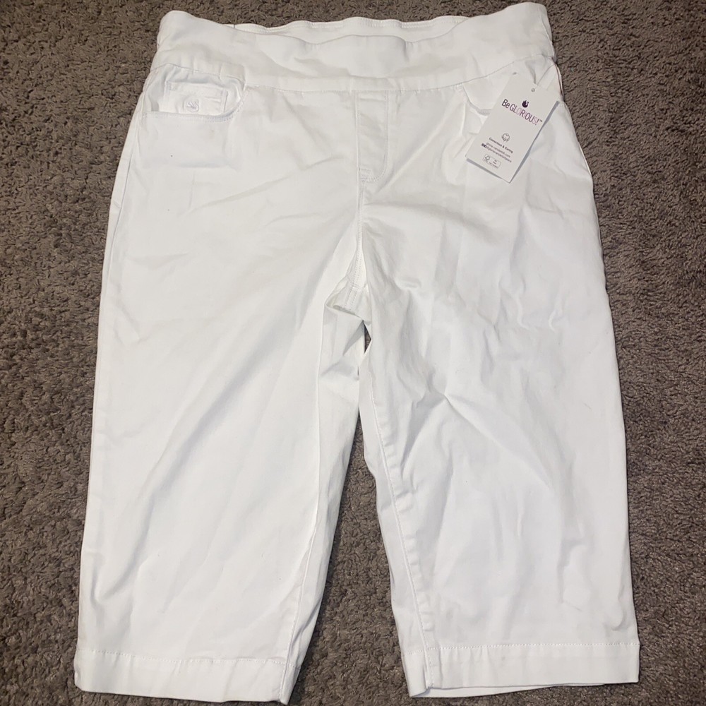 Gloria Vanderbilt Womens Amanda Jeans 16W Vintage White NWT $52 MSRP