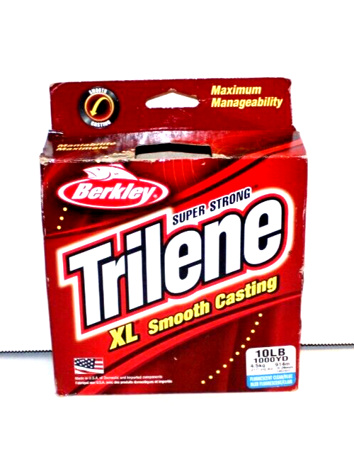 Berkley Trilene XL Smooth Casting 10 LB 1000 Clear Yard Fishing Line 4.5kg 914m