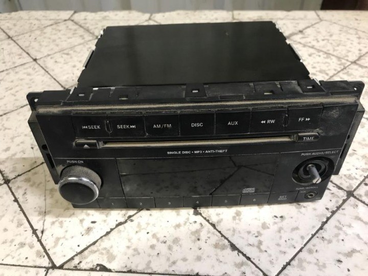 2012-2020 Dodge Caravan Radio Receiver AM FM CD w/o Telematics ID RES OEM USED