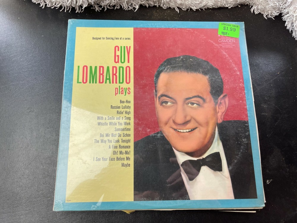 Guy Lombardo Plays NM LP Designed for Dancing/one of a series