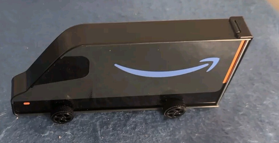 Amazon Prime Van Limited Edition Rare Gift Card Holder Empty No Card Included-image