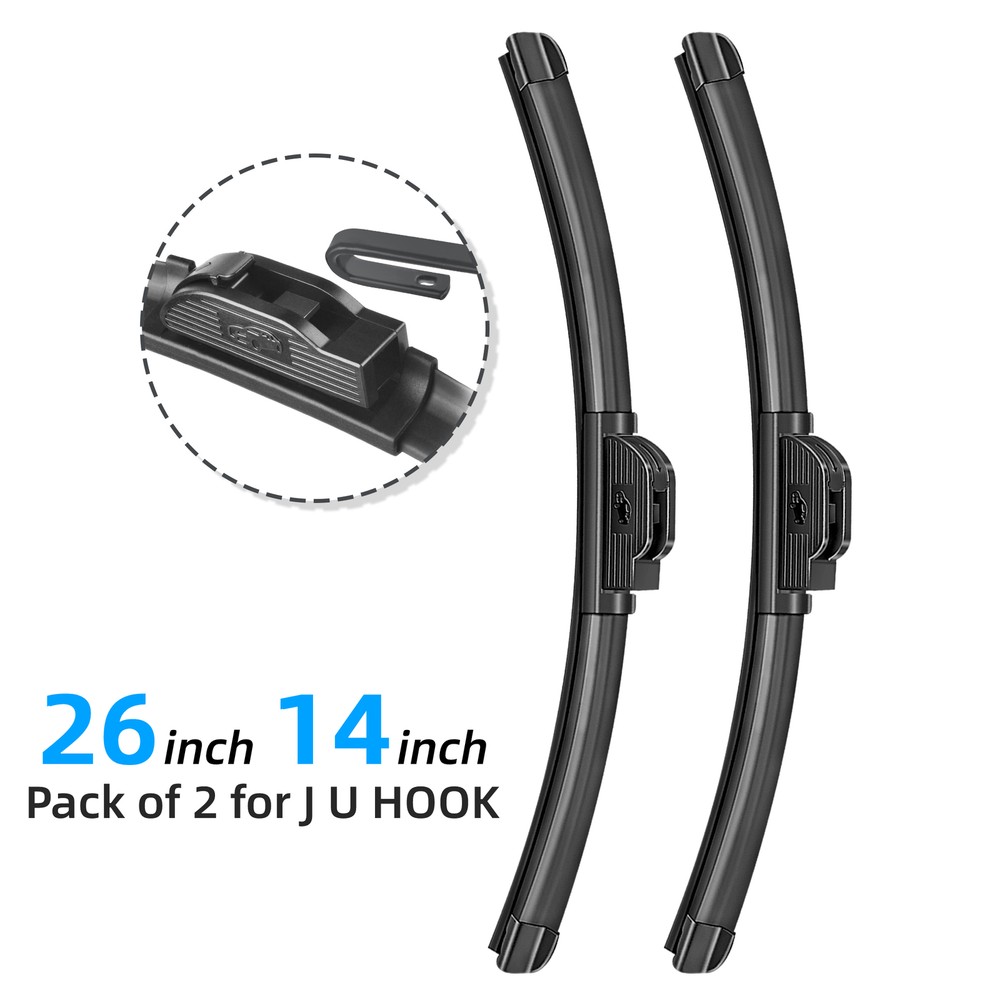 Xkorr 26+14 Inch Wiper Blades Set for 2013-2018 Hyundai Santa Fe Sport