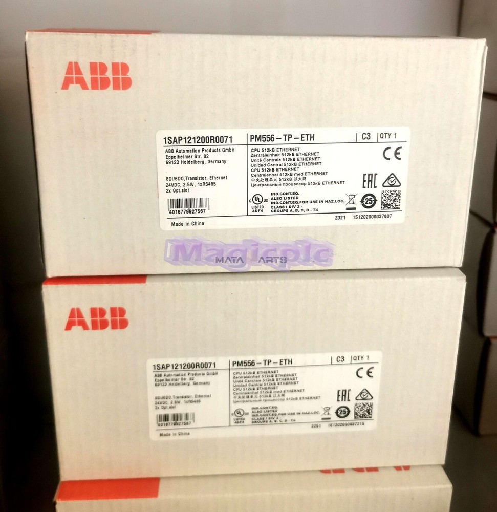 New ABB PLC controller PM556-TP-ETH 1SAP121200R0071 (1Pcs)