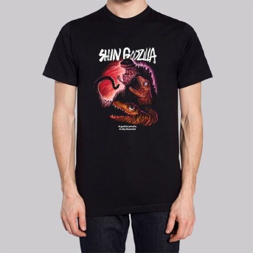 A God Incarnate Ladies Shin Godzilla Shirt