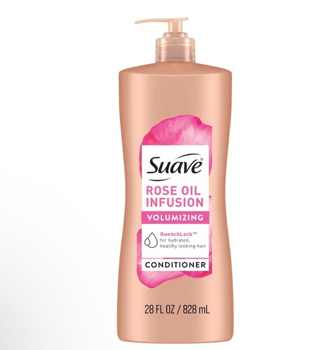 Suave Professionals Rose Oil Volumizing Shampoo 28 Fl Oz Free Shipping