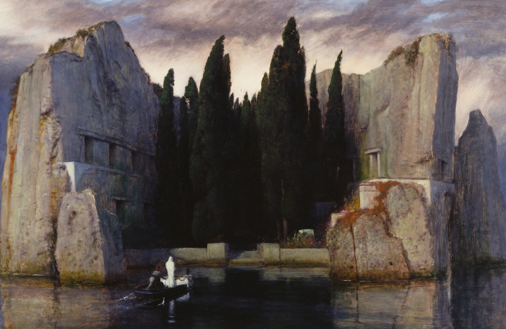 Arnold Bocklin's The Isle of the Dead 1883 Symbolist Art Print  