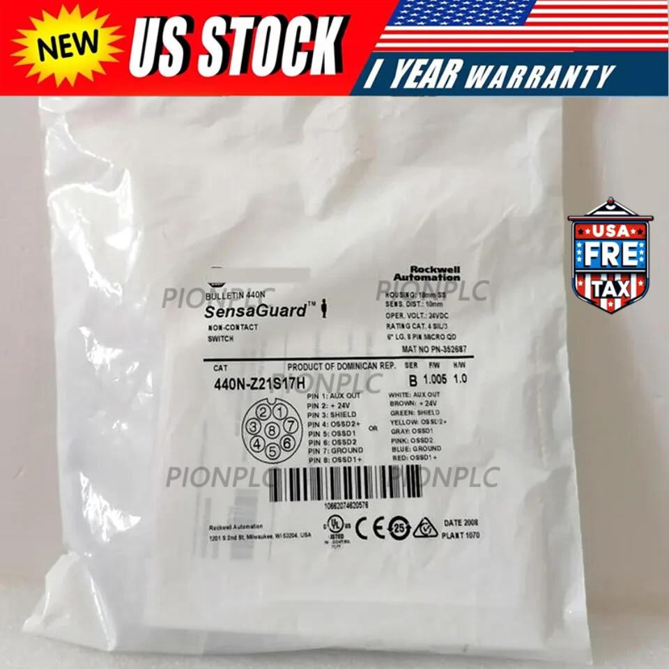 New Allen-Bradley 440N-Z21S17H Guardmaster Non Contact Switch SensaGuard