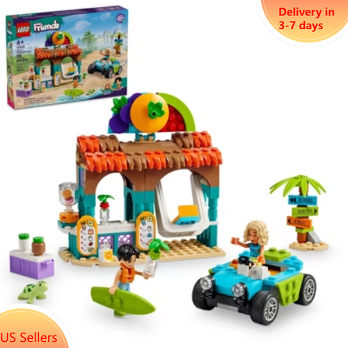 LEGO Friends Beach Smoothie Stand Toy with Play Food 42625