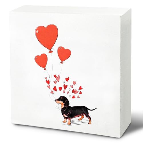 Dachshund Wood Signs Home Decor, Dachshund Gifts for Women, Dachshund love