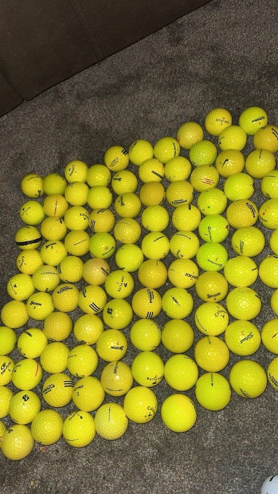 4 Dozen Callaway Matte Golf Balls in Assorted Colors 3A Grade Free Shipping