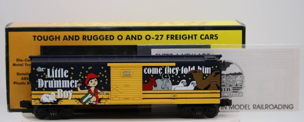 MTH Rail King O Scale Model Train 1999 Holiday Box Car 30-7434 1:48 Gauge