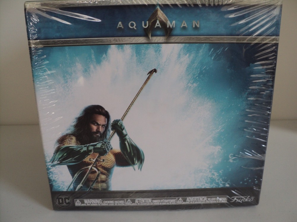 Funko Pop DC Heroes Aquaman Deluxe Collector Box Target Exclusive