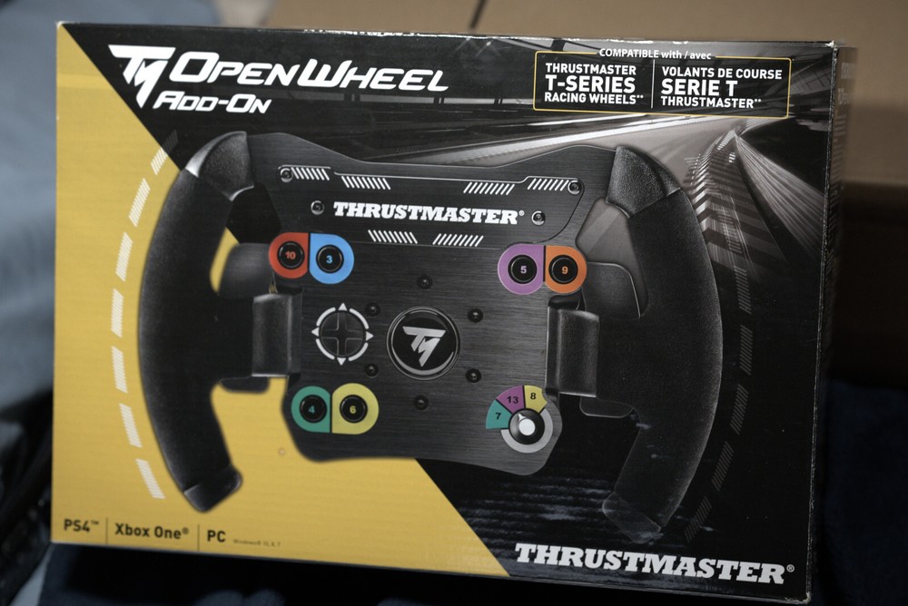 Thrustmaster Open Wheel add-On - Compatible with PS5, PS4, XBOX Series X|S, One,