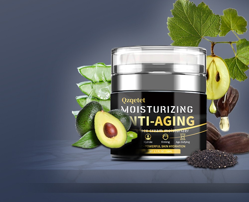6-in-1 Anti-Aging Face Cream for Men Reduces Eye Bags & Dark Spots