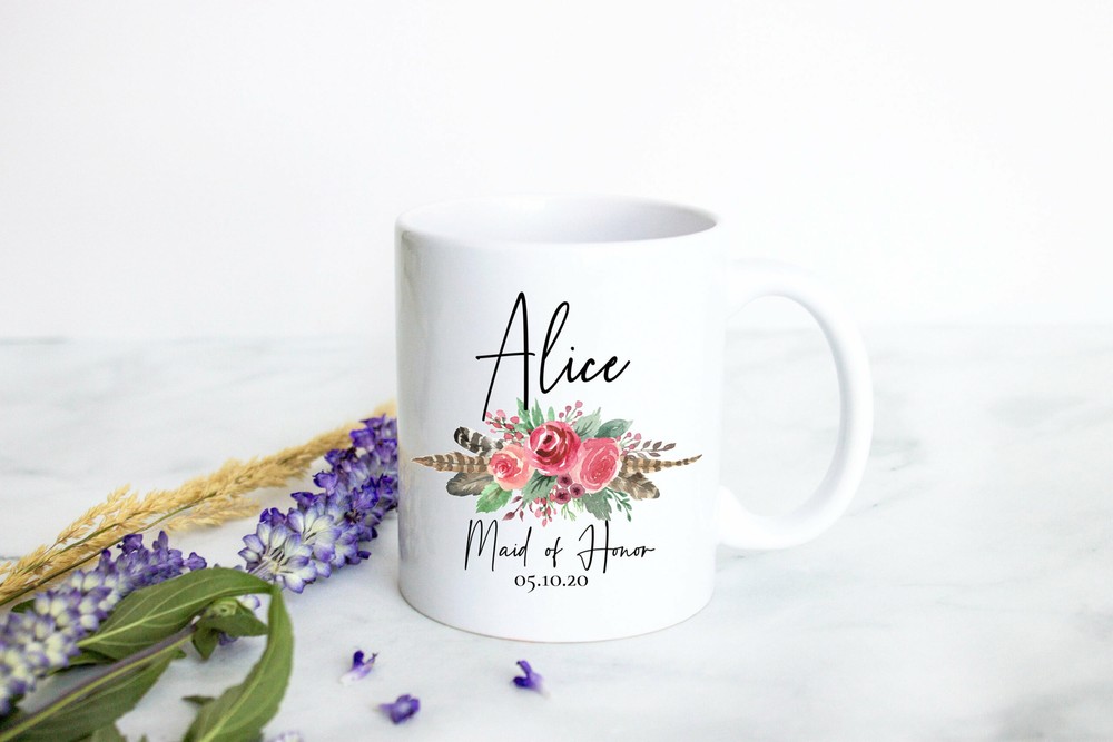 Bridesmaid Proposal Bridesmaid Mug Custom Personalized Mug Bridesmaid Gift