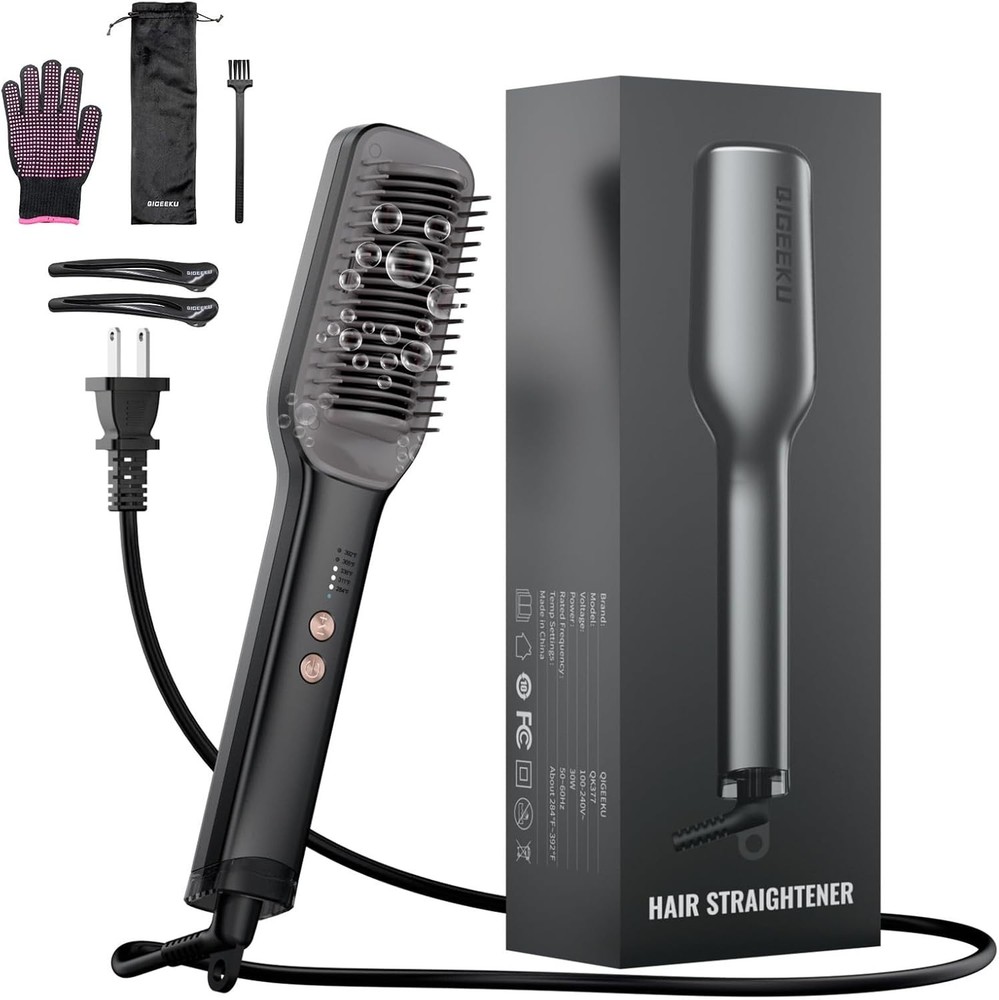 2 in 1 with Convenient Comb, Fast Heating, Anti-Scalding, 30s Fast Heating, 5