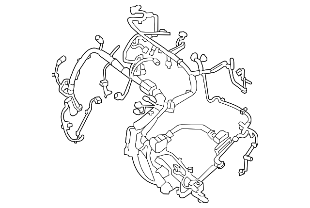 Genuine Nissan Engine Harness 24011-4RA0A