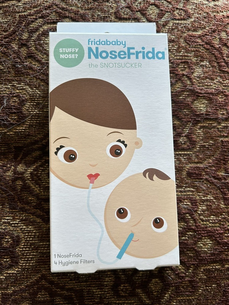 ❤️Fridababy Nose Frida Snotsucker with 4 Filters❤️