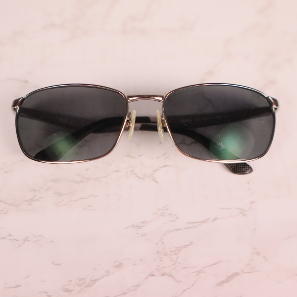 RAY-BAN RB3534 Gunmetal Brushed Silver Chrome 62-17-135 Sunglasses Frame