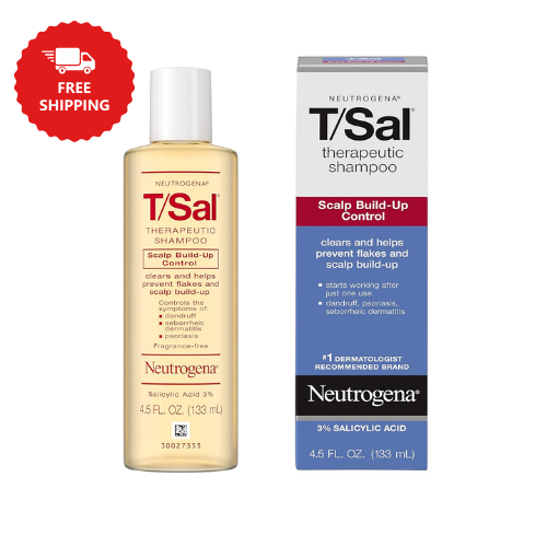 Neutrogena T/Sal Therapeutic Shampoo 4.5oz - Dandruff & Psoriasis Treatment  