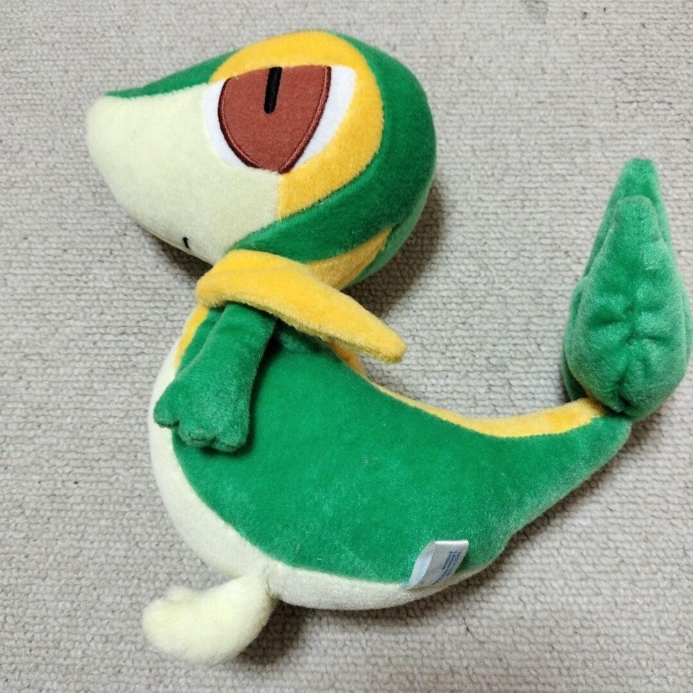 Pokemon Center Snivy life size Plush Doll From Japan