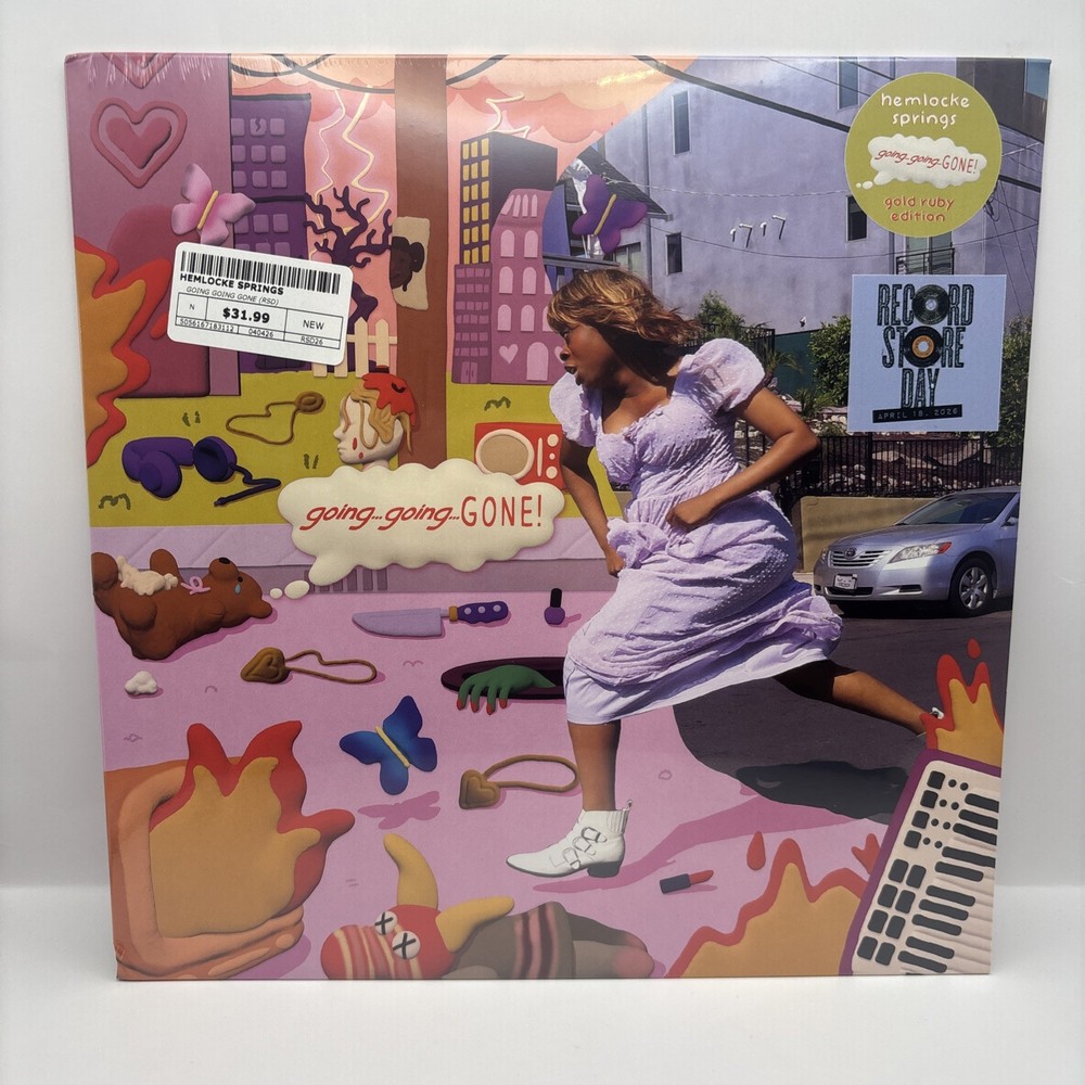 Hemlocke Springs - going... going...GONE! Vinyl LP RSD Record Store Day 2026