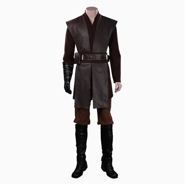 Anakin Skywalker Outfits Star Wars Halloween Cosplay Costume Props Adult Suit%