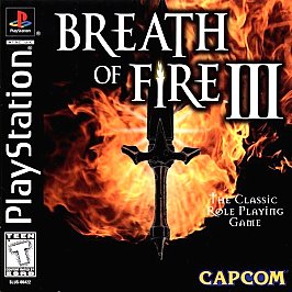 Breath of Fire III PlayStation 1 PS1 Classic RPG Adventure Game 1998 SLUS-00422 Retro Gaming Experience CIB Ready