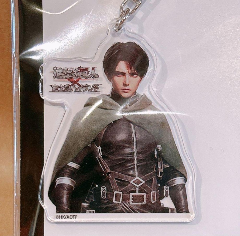 Until December 27Th Attack On Titan Levi Acrylic Keychain Fuji-Q Highland