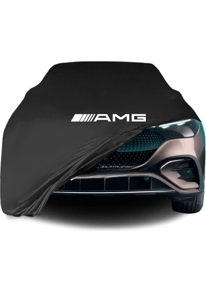 Black Car Cover For Mercedes-Benz AMG GLE SUV Class Dust Proof Windproof Combing