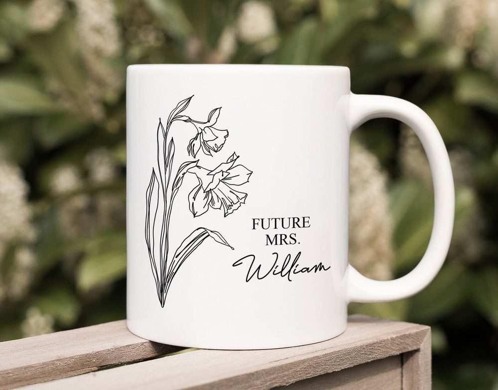 Future Mrs Mug Personalized Future Mrs Gift Bride Mug Bride To Be Engagement Gif