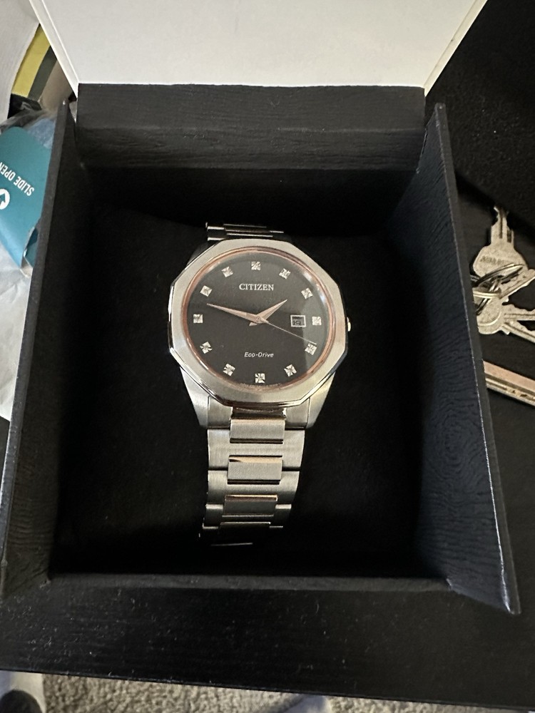 Eco-Drive Citizen Watch with Energy-Saving Mode