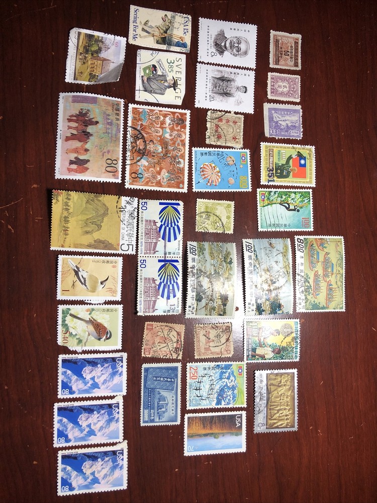 Vintage Stamp Collection Lot – Rare and Assorted Stamps