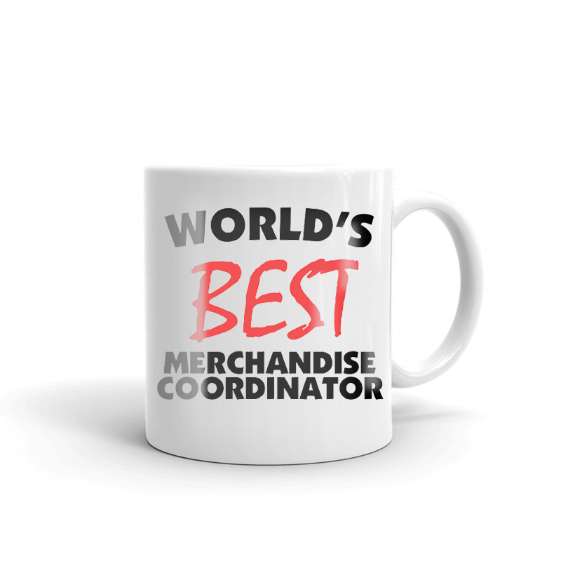 World's Best Merchandise Coordinator Coffee Tea Ceramic Mug Office Work Cup Gift
