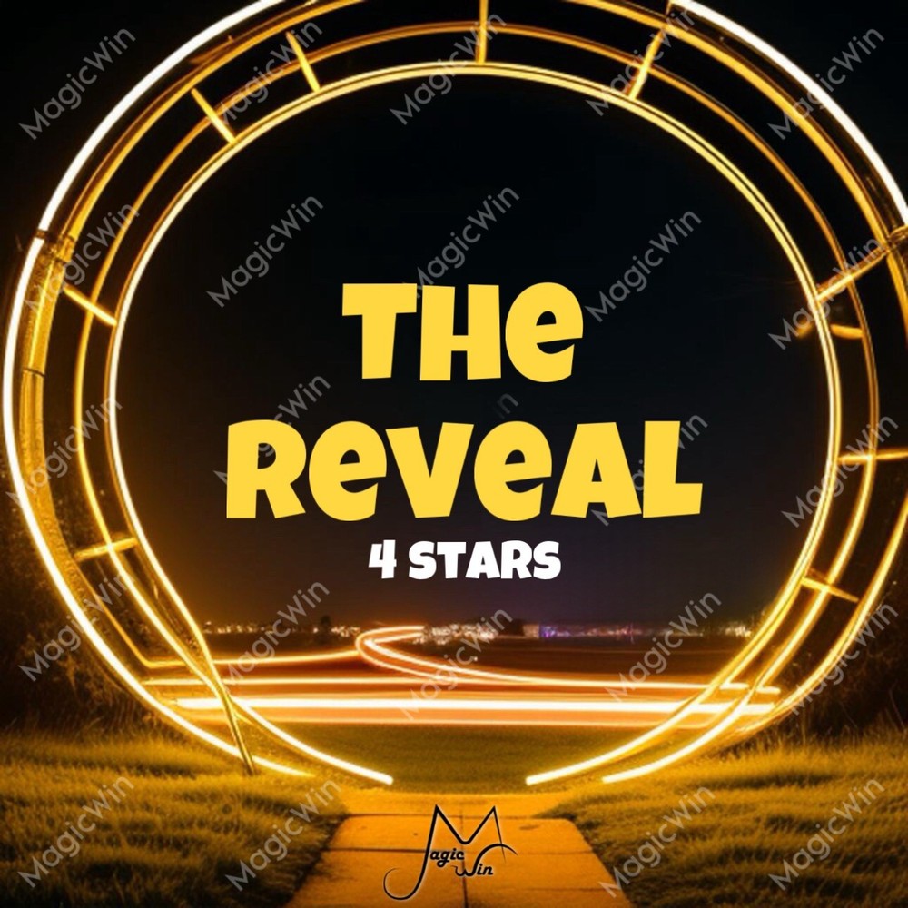 1x The Reveal 4 Stars Monopoly_Go Sticker - Available⚡️Fast Send, Instantly⚡️