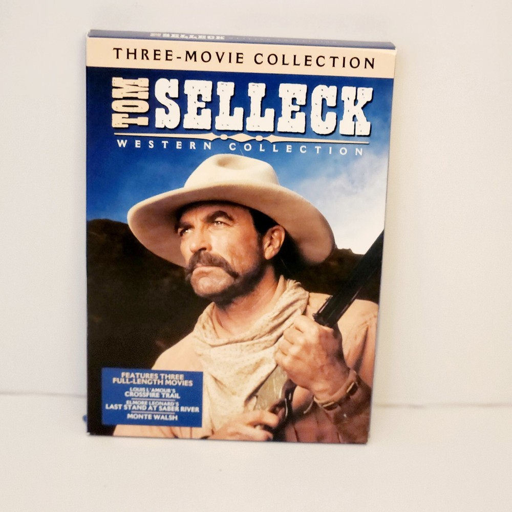 Tom Selleck Western Collection (Monte Walsh / Last Stand at Saber River / Crossf