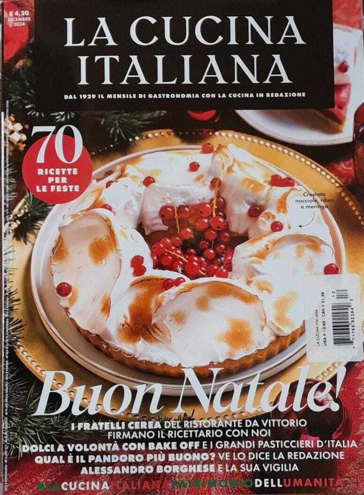 La Cucina Italiana Magazine December 2024