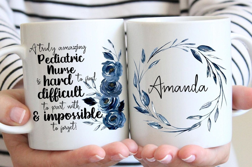 Personalized Pediatric Nurse Gift For Women Pedia Nurse Mug Thank You Gift