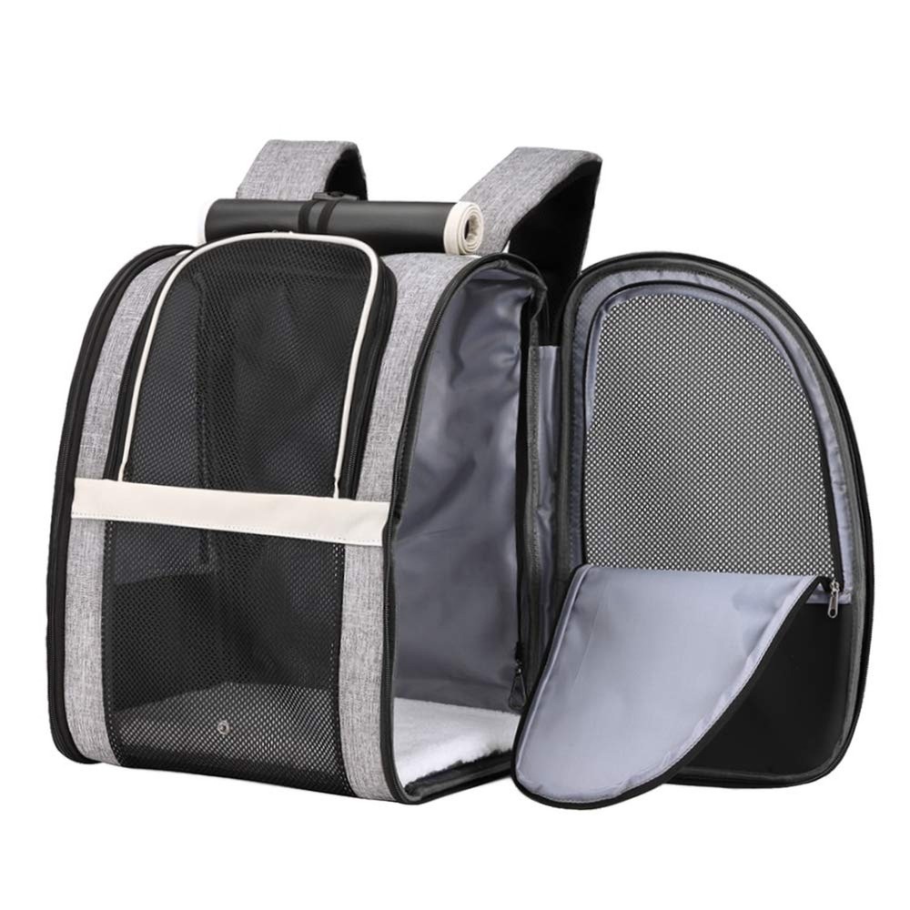 Texsens Pet Carrier Backpack for Small Cats & Dogs with Ventilated Window & Breathable Design